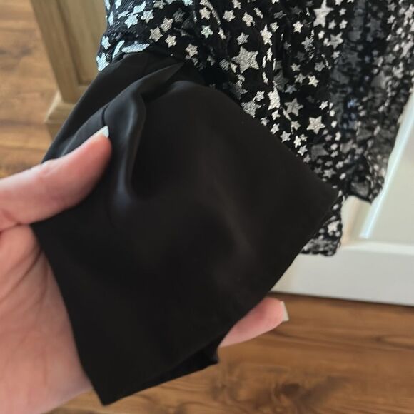 🎀 Authentic REBECCA VALLANCE NWOT Valarie glittered tulle midi 2 - Picture 9 of 15